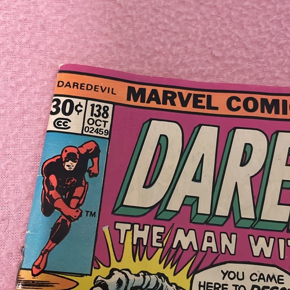 Daredevil #138 "Where is Karen Page?" Colan/Palmer Cover Marvel 1976 - Picture 4 of 16